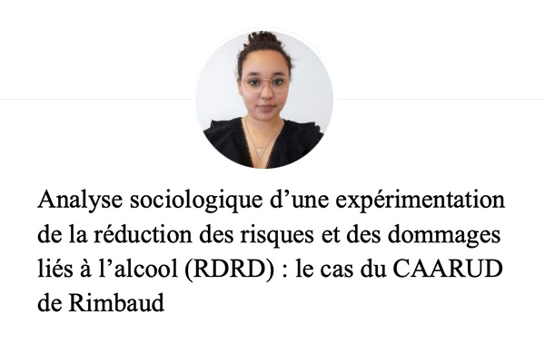 Article RDRD alcool Rapport activité Rimbaud