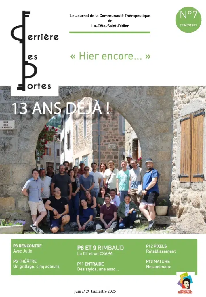 Journal Derrière les portes numéro 7